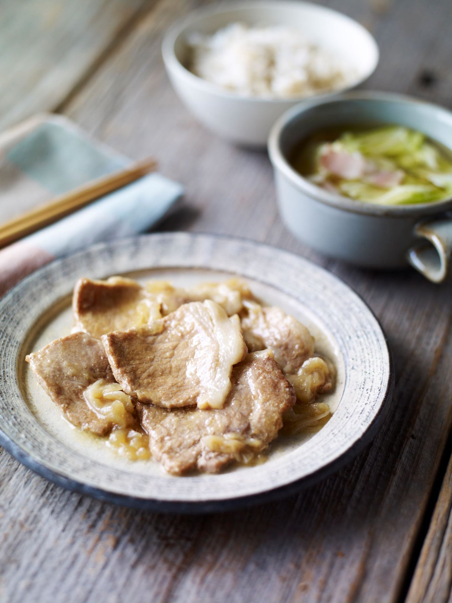 イザメシDeli りんごが決め手の生姜焼き