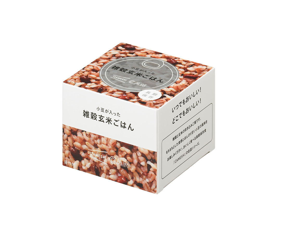 イザメシ缶 小豆が入った雑穀玄米ごはん